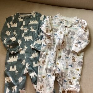 Super cute little romper and sleeper